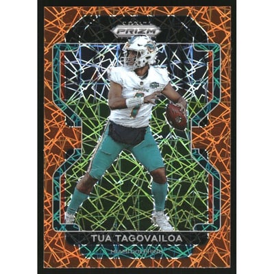 2021 Panini Prizm Prizms Lazer #107 Tua Tagovailoa