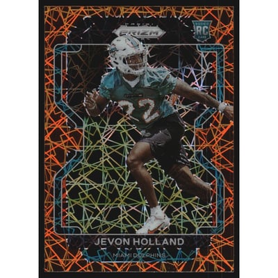 2021 Panini Prizm Prizms Lazer #392 Jevon Holland
