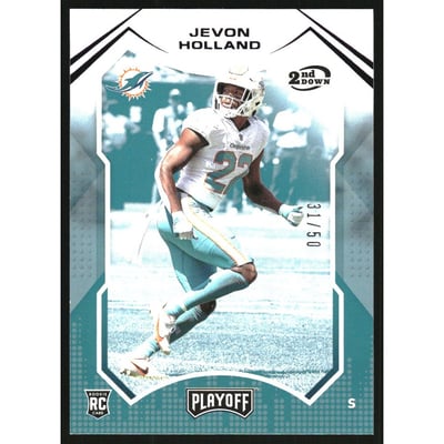 2021 Playoff 2nd Down #258 Jevon Holland
