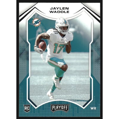 2021 Playoff #206 Jaylen Waddle RC
