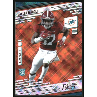2021 Prestige Xtra Points Diamond #213 Jaylen Waddle