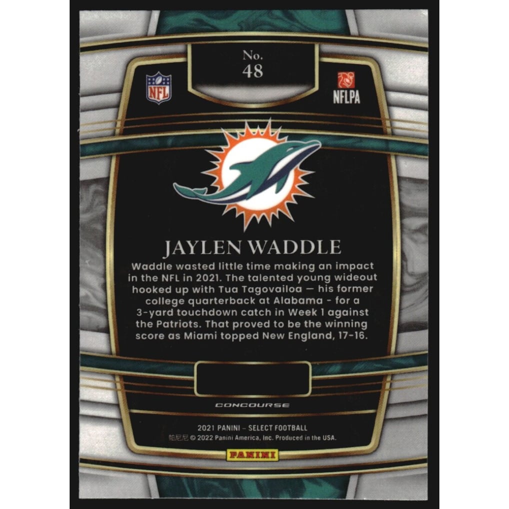 2021 Select #48 Jaylen Waddle RC