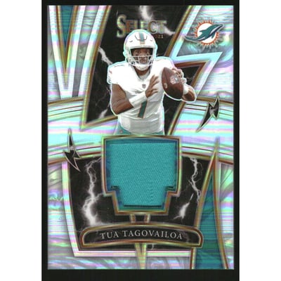 2021 Select Sparks Materials Prizm #10 Tua Tagovailoa
