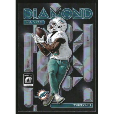 2022 Donruss Optic Diamond Hands #7 Tyreek Hill
