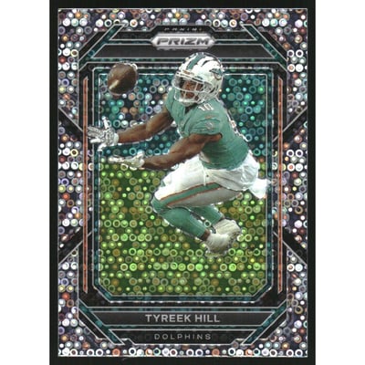 2022 Panini Prizm Prizms No Huddle #180 Tyreek Hill