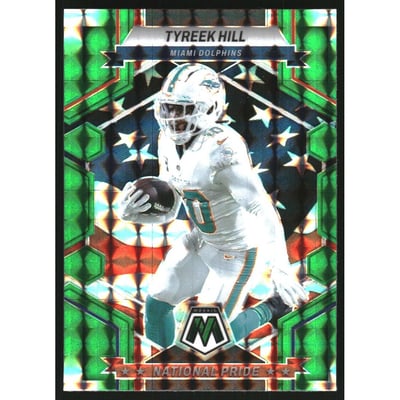 2023 Panini Mosaic Mosaic Green #268 Tyreek Hill NP