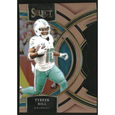 2023 Select Prizm Copper Die Cut #142 Tyreek Hill