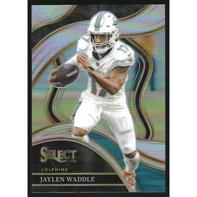 2023 Select Prizm Silver #257 Jaylen Waddle