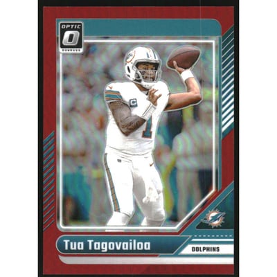 2024 Donruss Optic Red #120 Tua Tagovailoa