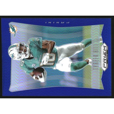 2024 Panini Prizm Deca Prizms Blue #194 Tyreek Hill