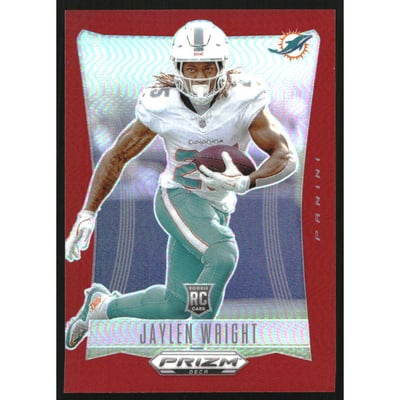 2024 Panini Prizm Deca Prizms Red #201 Jaylen Wright