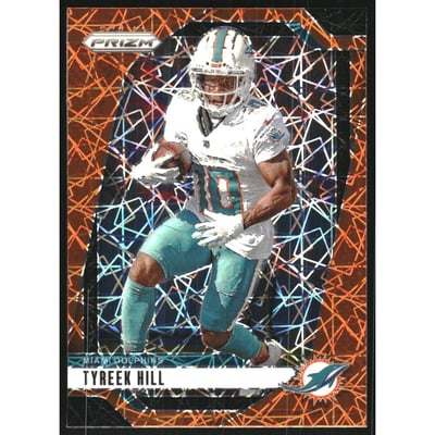 2024 Panini Prizm Prizms Lazer #177 Tyreek Hill