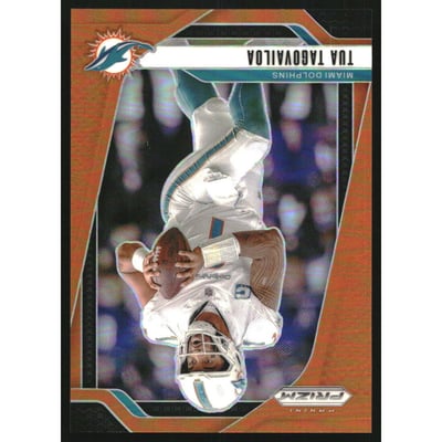 2024 Panini Prizm Prizms Orange #175 Tua Tagovailoa