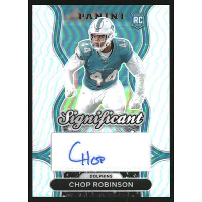 2024 Panini Prizm Significant Signatures #67 Chop Robinson
