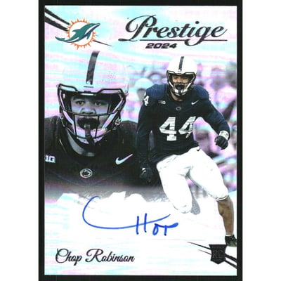 2024 Prestige Xtra Points Signatures Premium #322 Chop Robinson