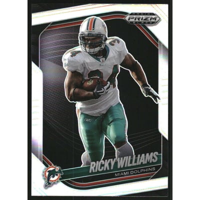 2025 Panini Prizm Black Prizms Silver #84 Ricky Williams