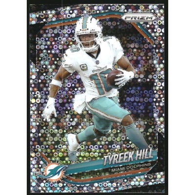2025 Panini Prizm Prizms No Huddle #249 Tyreek Hill