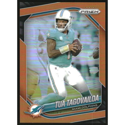 2025 Panini Prizm Prizms Orange #58 Tua Tagovailoa