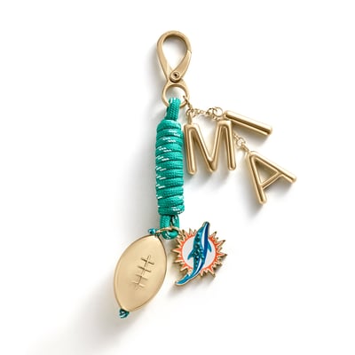 Miami Dolphins BaubleBar Paracord Bag Charm