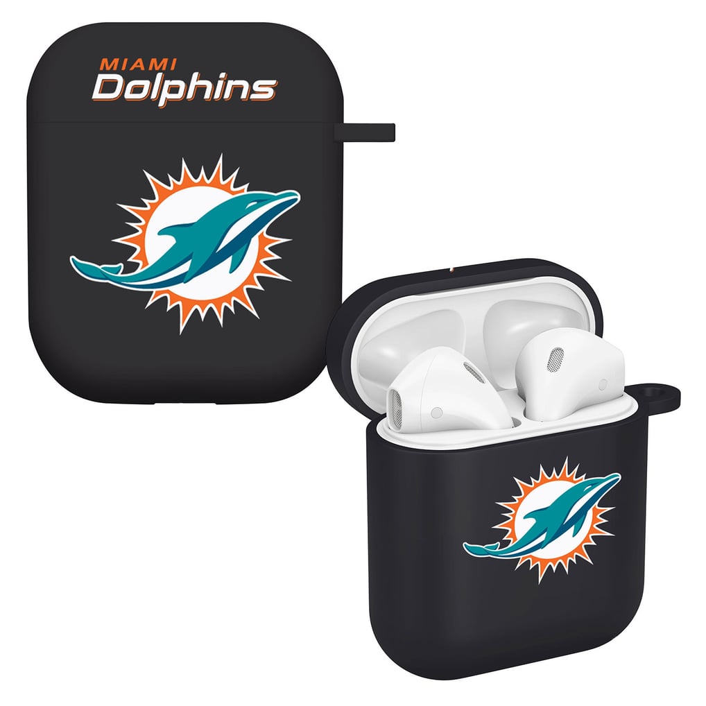 Miami Dolphins AirPods Case Cover - Black