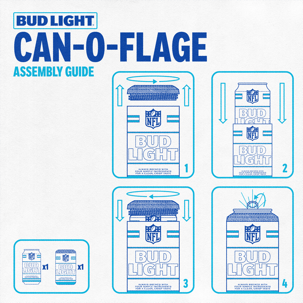 Miami Dolphins Bud Light Can-O-Flage