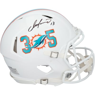 Dan Marino Miami Dolphins Autographed Fanatics Authentic Riddell 305 Speed Authentic Helmet  