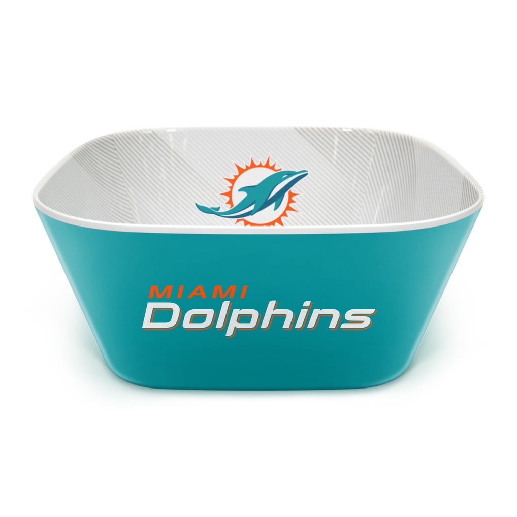 Miami Dolphins Fanpoint Large Party Bowl