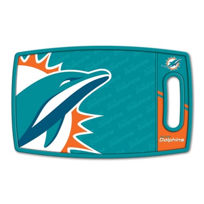 Miami Dolphins Fanpoint Logo Series Cutting Board