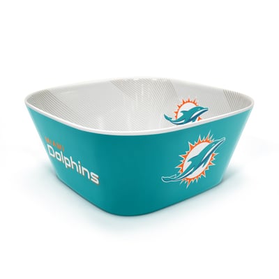 Miami Dolphins IDNA Large Party Bowl