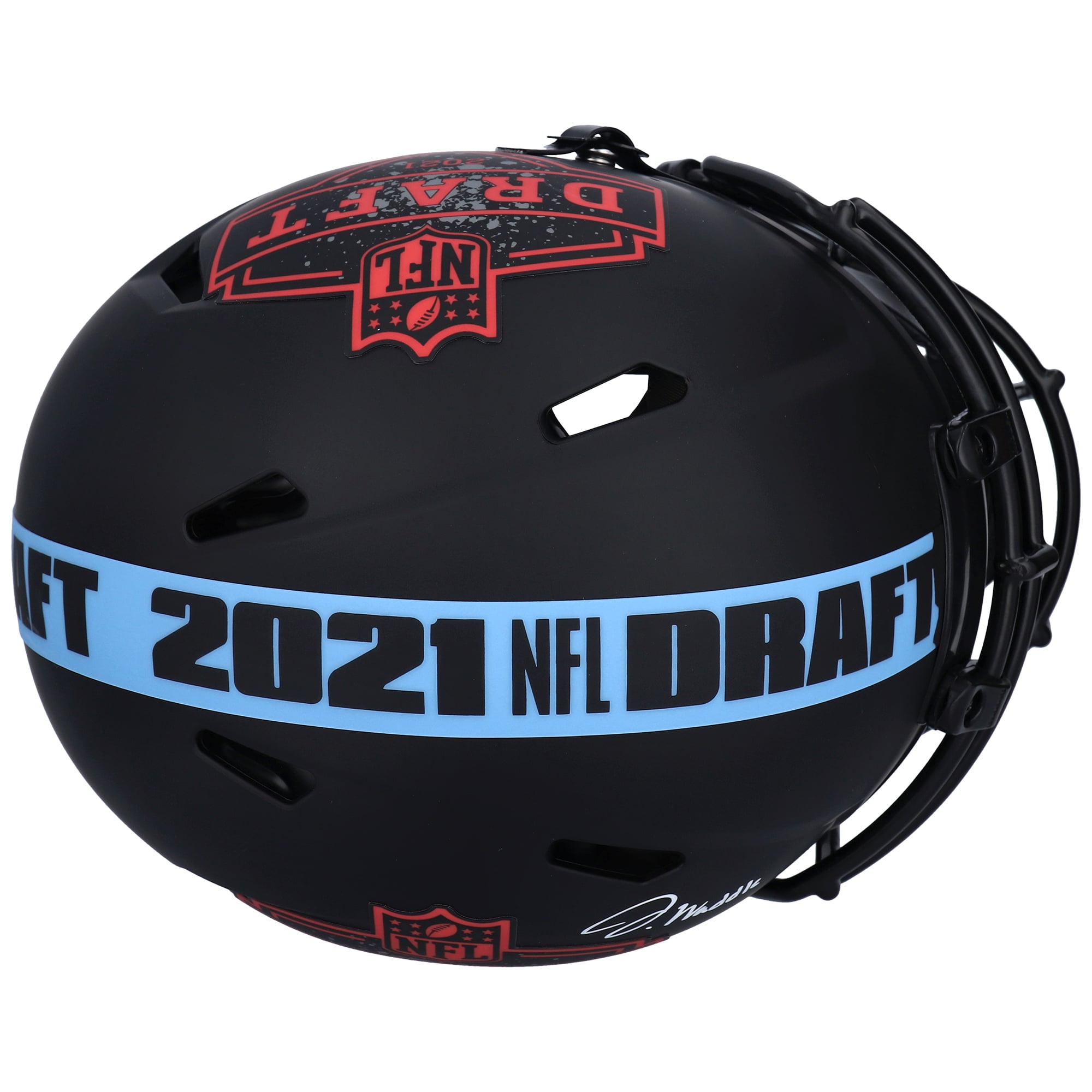 Jaylen Waddle Miami Dolphins Autographed Riddell 2021 NFL Draft