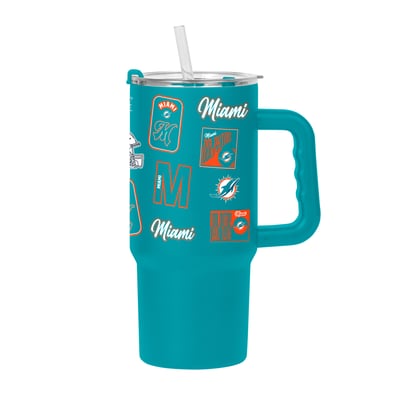 Miami Dolphins Logo Brands 24oz. Dreamweave Tumbler