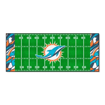Miami Dolphins Logo Brands 30" x 72" Field Runner