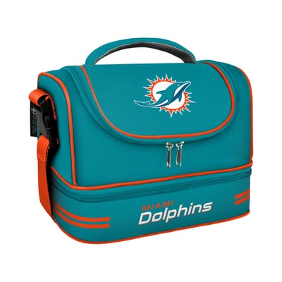 Miami Dolphins Logo Brands Lunch Cooler