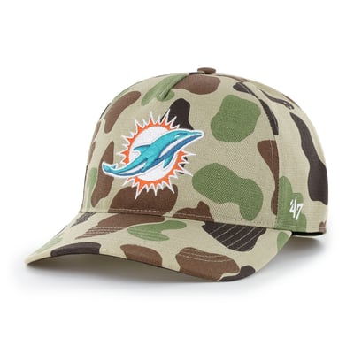 Miami Dolphins Carhartt x '47 Hitch Adjustable Hat - Duck Camo