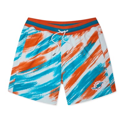 Miami Dolphins Chubbies Color Blitz Comfort Shorts - Aqua