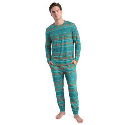 Miami Dolphins Concepts Sport Jubilee Long Sleeve T-Shirt & Pant Set - Aqua