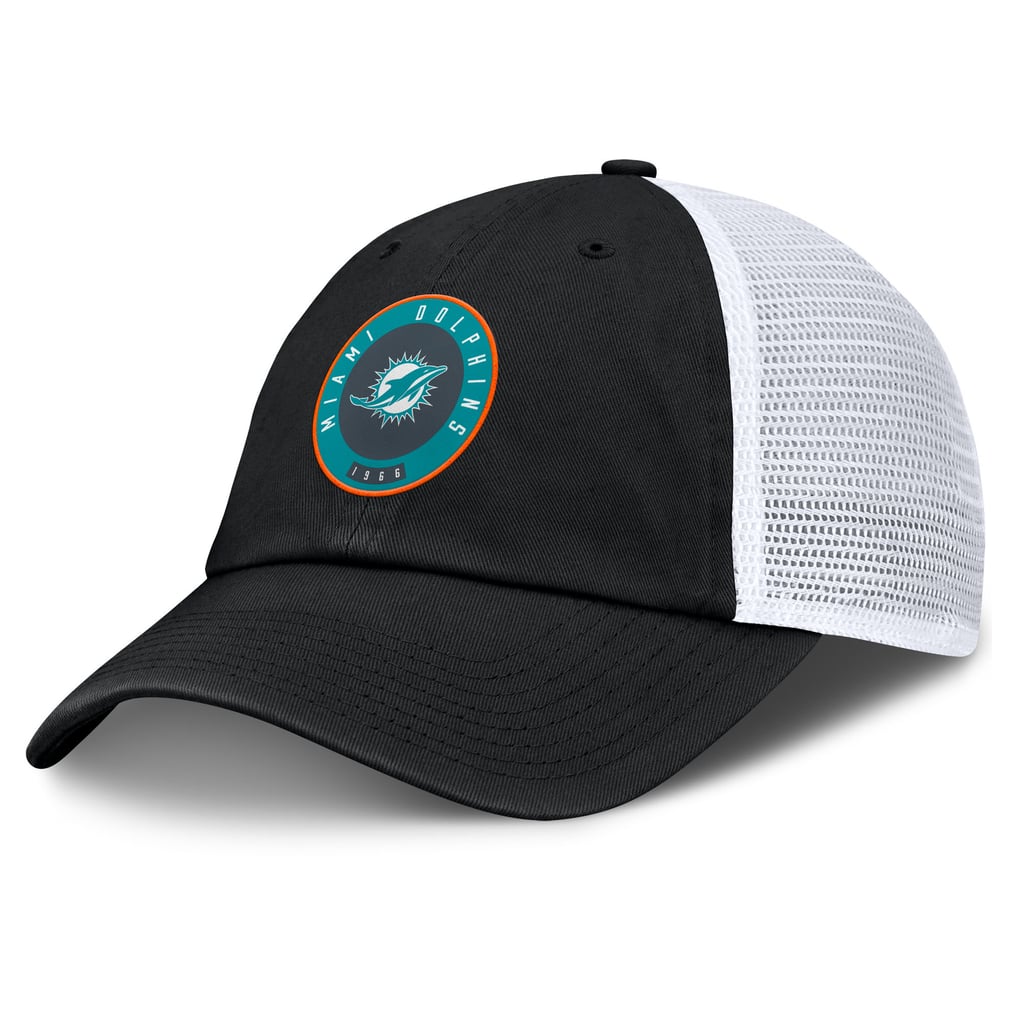 Miami Dolphins Fanatics Averie Trucker Adjustable Hat - Black