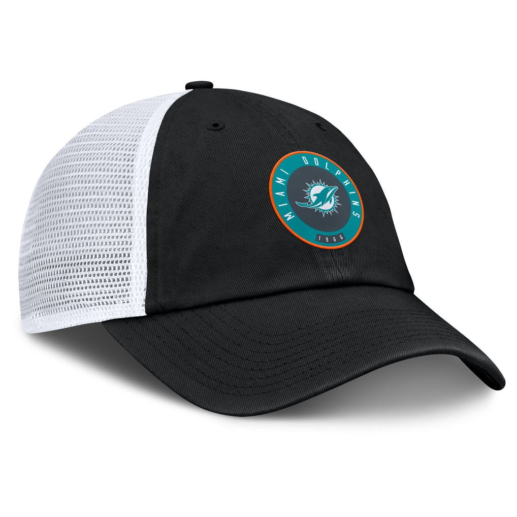 Miami Dolphins Fanatics Averie Trucker Adjustable Hat - Black