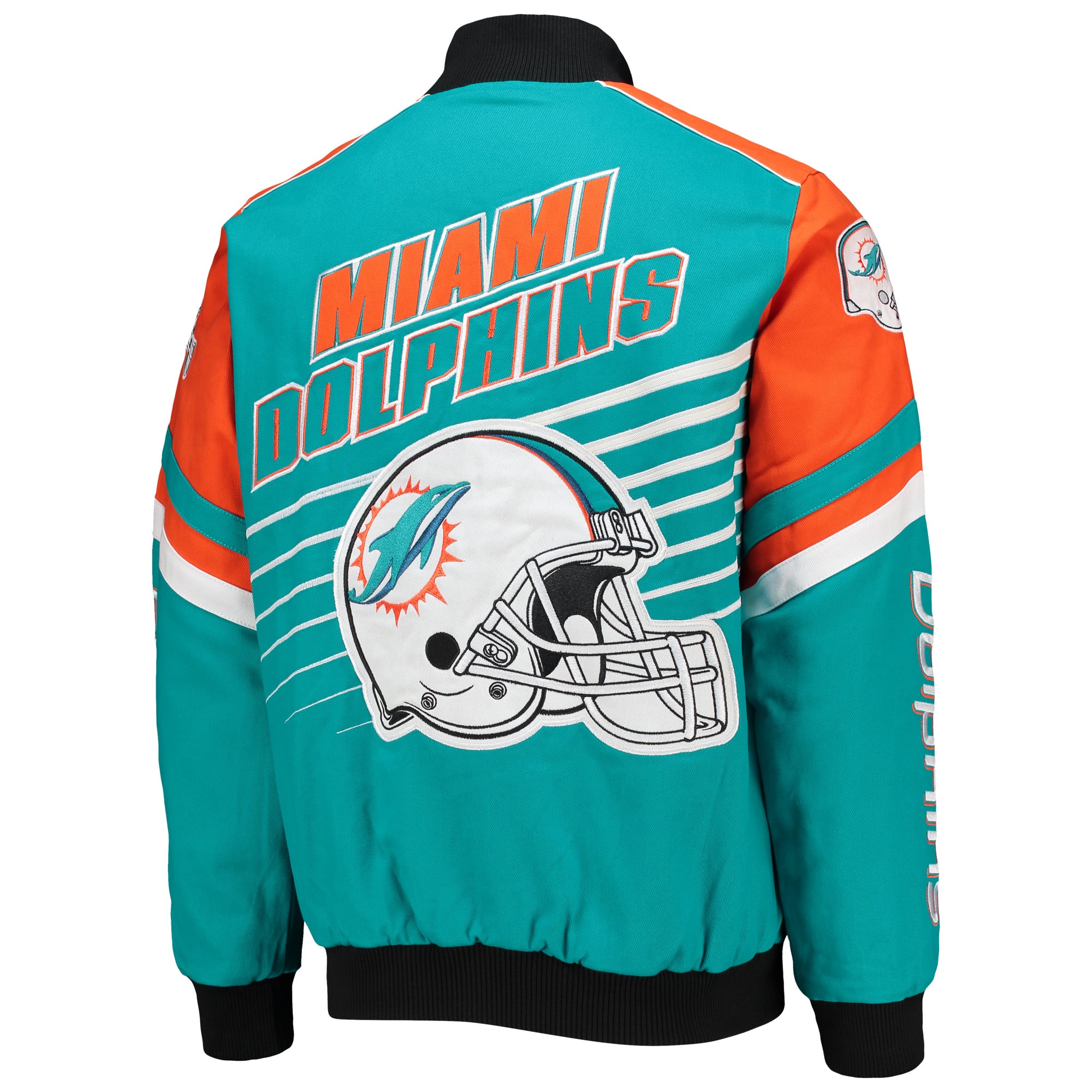 Men's Miami Dolphins G-III Sports by Carl Banks Aqua/Orange