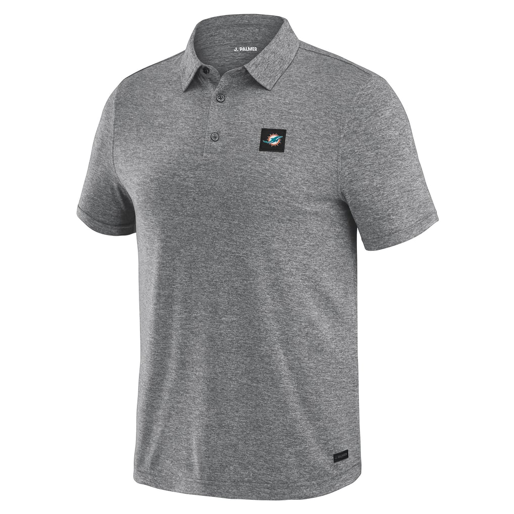 Miami Dolphins J. Palmer Four Down Polo - Black