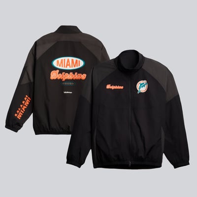 Miami Dolphins lululemon Nylon Oversized Track Jacket - Black