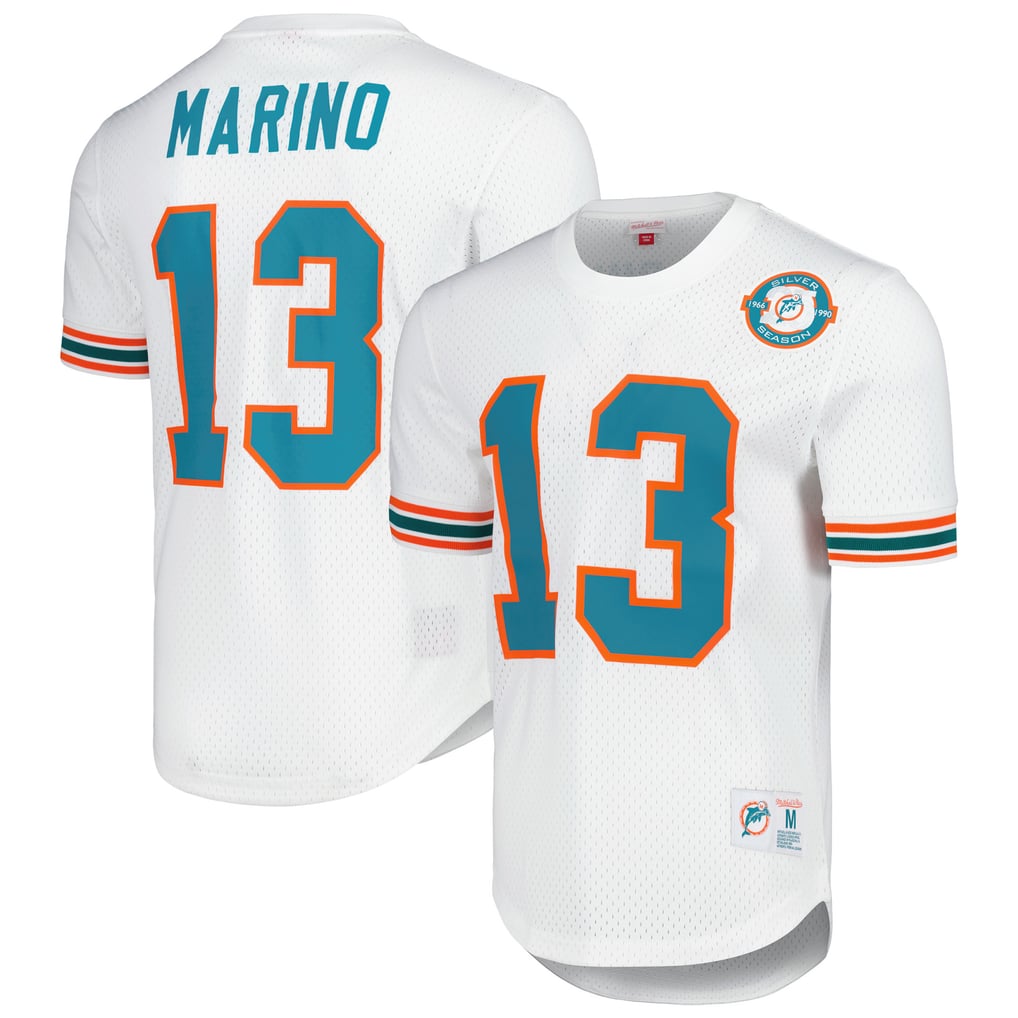 Miami Dolphins Team Issued White & Aqua Football Jersey Numbers - 12 Inch Set (0-9)