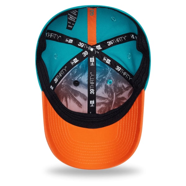 New Era Miami Dolphins Aqua/Orange 2026 NFL Draft 39THIRTY M  display picture 2