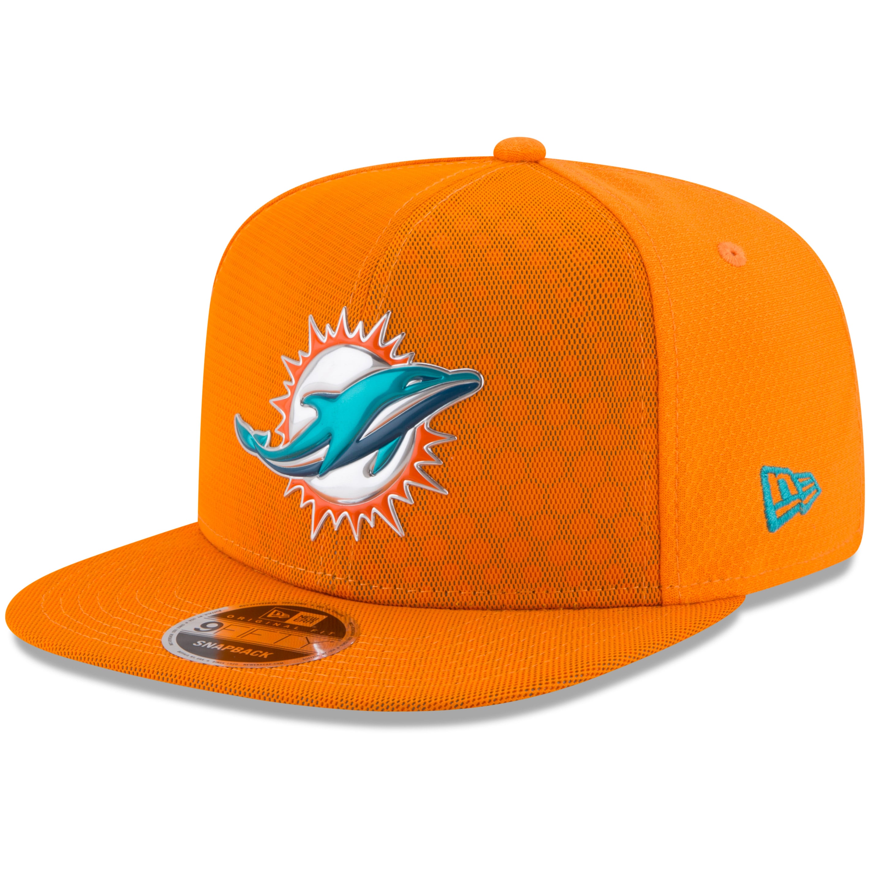 Miami Dolphins キャップ Snapback Men's New Era Orange Miami Dolphins 2017 Color Rush 9FIFTY