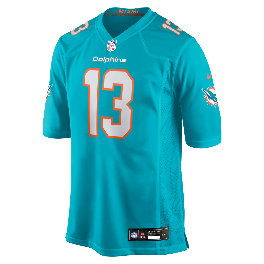 Dan Marino Miami Dolphins Nike Game Retired Player Jersey - Aqua