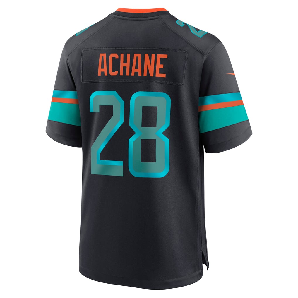 De’Von Achane Miami Dolphins Nike Rivalries Collection Game Jersey - Navy