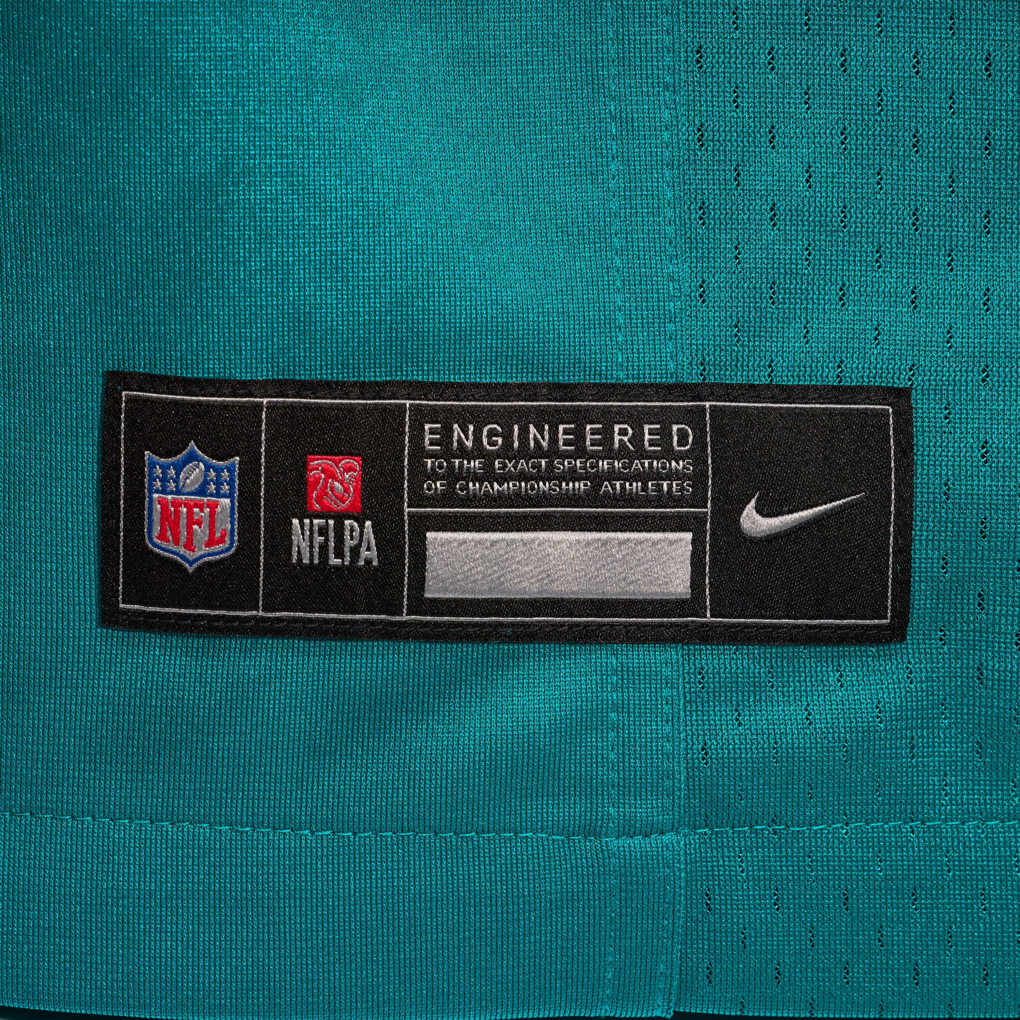 Jacob Rodriguez Miami Dolphins Alternate Game Jersey Aqua