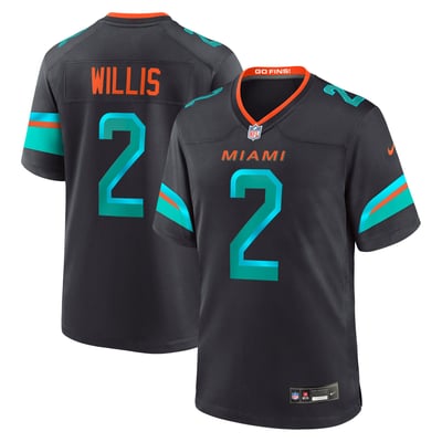 Malik Willis Miami Dolphins Nike Rivalries Collection Game Jersey - Pitch Blue