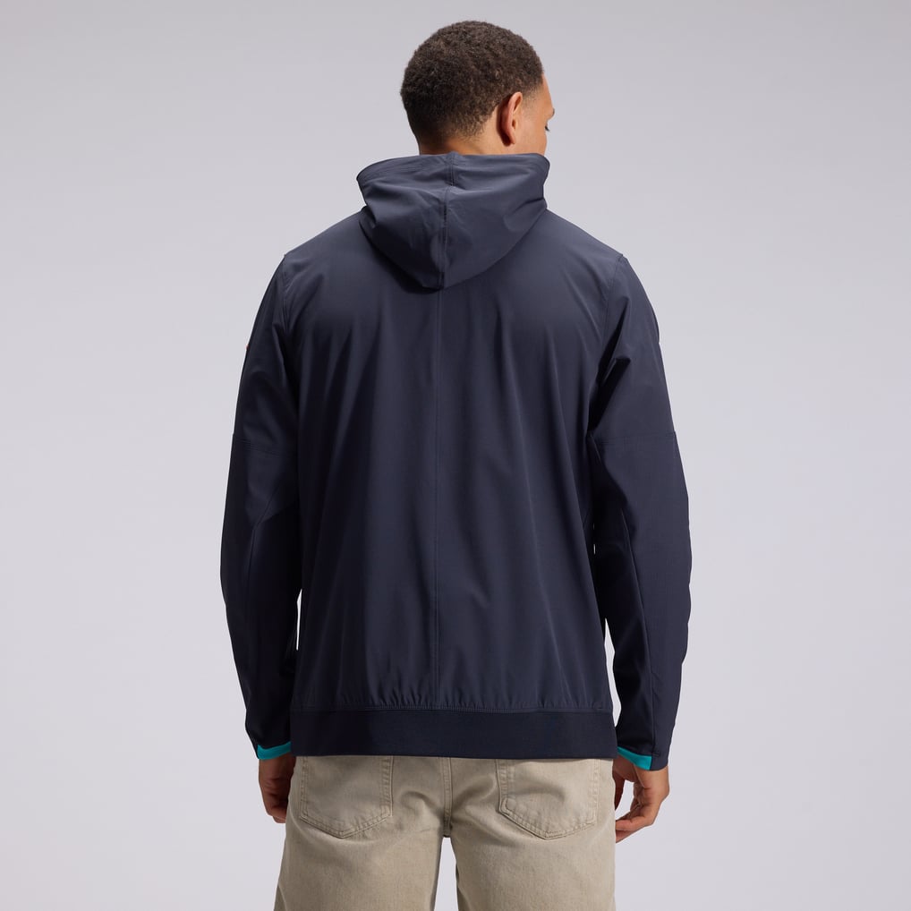  Miami Dolphins Nike Rivalries Collection Sideline Anorak Half-Zip Jacket - Navy