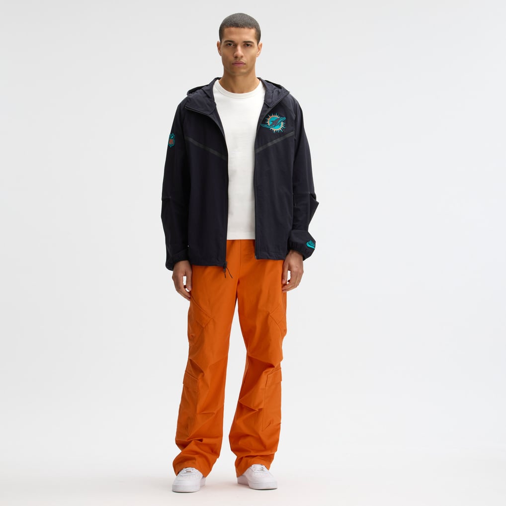  Miami Dolphins Nike Rivalries Collection Tech Raglan Full-Zip Jacket - Navy